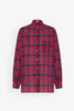 Nessonplaid cotton shirt