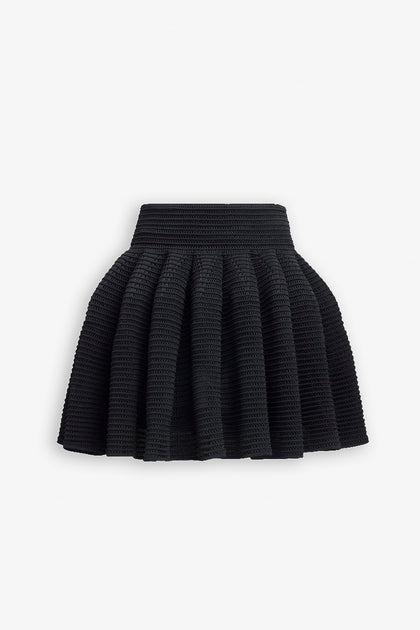 【送料&関税込】Alaia Black Sheer Crinoline Trousers ALAIA Sheer Peplum Pants | Neiman Marcus