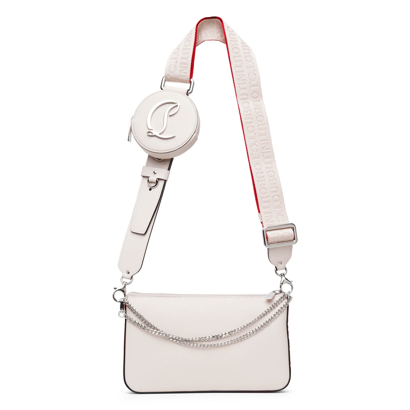 Christian Louboutin | Loubila hybrid pouch light pink crossbody