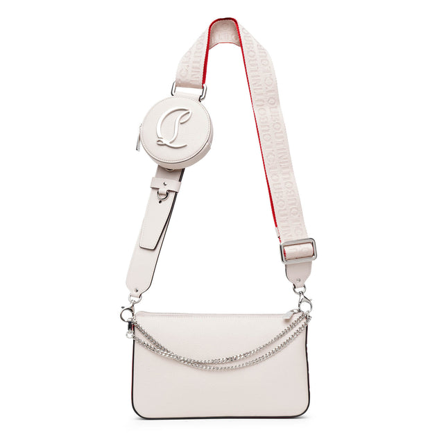 Leather crossbody bag Christian Louboutin Pink in Leather - 36048279