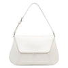 Ami Spazzolato white leather bag