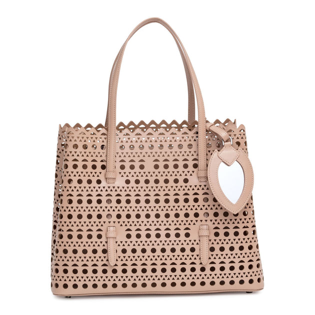 Alaïa Lasercut Leather Tote - Neutrals Totes, Handbags - AL285550