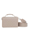 Franca Small light beige studded bag