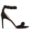 Bombe 90 black suede sandals