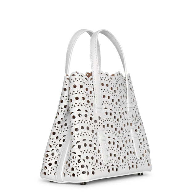 【ALAIA】MINA 20 Vienneウェーブ カーフスキン製バッグ ALAÏA MINA 20 BAG IN VIENNE WAVE CALFSKIN | ALAÏA SK