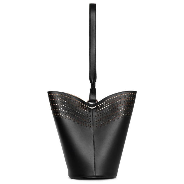 Supple Leather Medium Bucket Bag