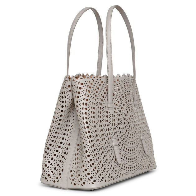 Alaïa | Mina 32 vienne circulaire perle tote bag | Savannahs