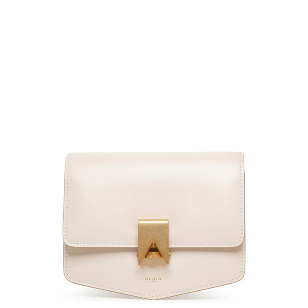 【ALAIA】Le Papaスモールレザークロスボディバッグ☆送料関税込 Alaïa Small Le Papa Shoulder Bag | Black | FARFETCH