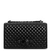 Jewelled Satchel quilted patent bag