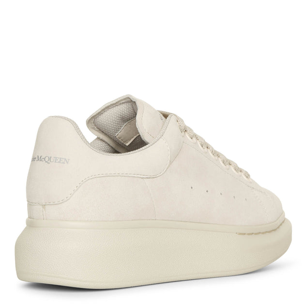 Alexander McQueen Cream suede classic sneakers Savannahs
