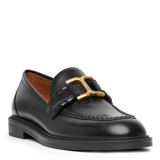 Chloé | Marcie black leather loafers | Savannahs