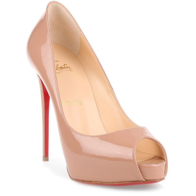 New Very Prive 120 patent nude pump