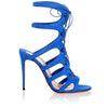 Amazoulo 100 blue suede sandal