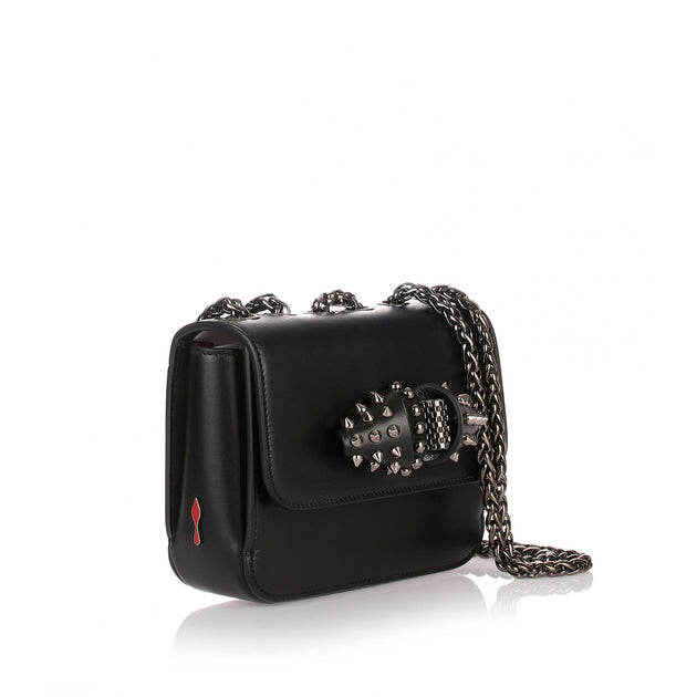 Christian Louboutin Sweet Charity Shoulder Bag - Black Shoulder Bags,  Handbags - CHT331190
