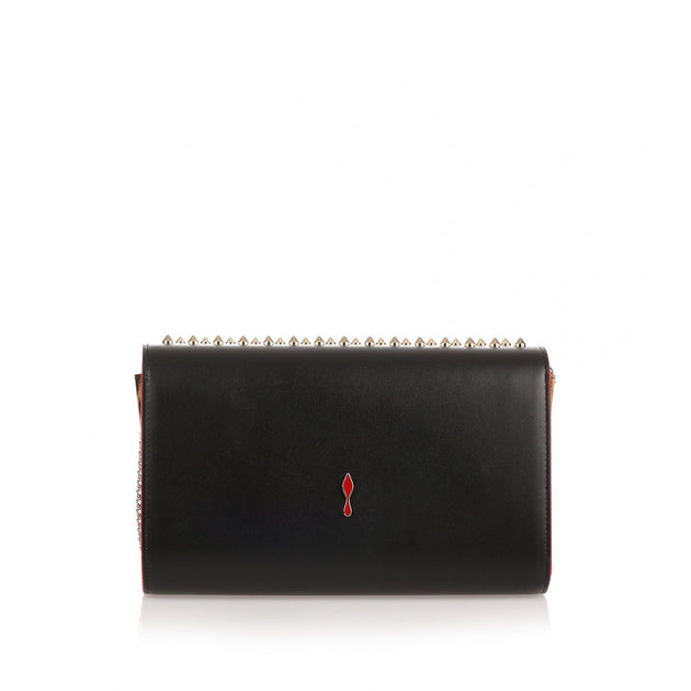 Christian Louboutin | Paloma black spikes clutch | Savannahs