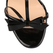 Blakissima 100 black patent leather sandal