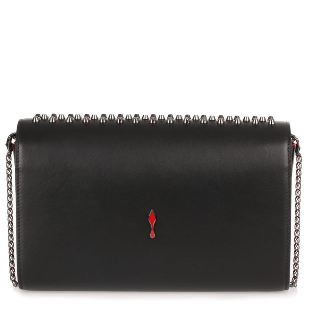 Christian Louboutin | Paloma gunmetal spikes clutch | Savannahs