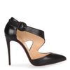 Sharpeta 100 black nappa leather pump