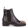Chasse a Clou black leather boot