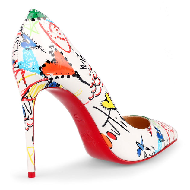 Pigalle Follies 100 patent loubitag pumps