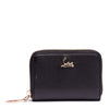Panettone black leather coin purse