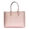 Cabata vintage rose gold leather tote