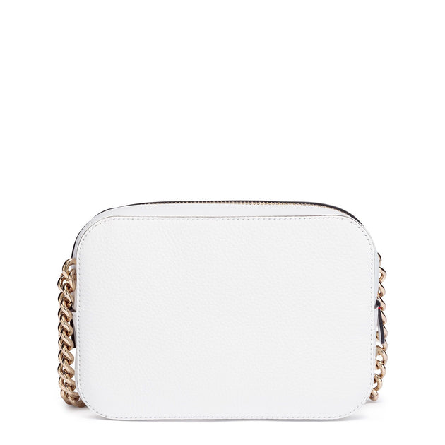 Christian Louboutin | Rubylou mini white leather bag | Savannahs