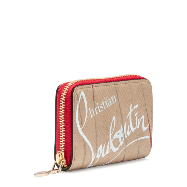 Panettone - Wallet - Calf leather - Black - Christian Louboutin