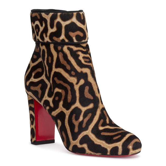 Louboutin on sale cheetah booties