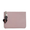 Loubicute pale pink pouch