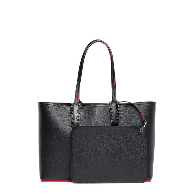 Christian Louboutin | Cabata small black leather tote | Savannahs