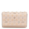 Paloma beige Loubinthesky clutch