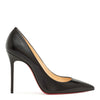 Decollete 100 nappa shiny black pumps