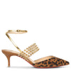 Levita 55 leopard suede pumps