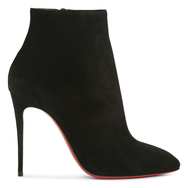 Christian Louboutin Eloise Suede Red Sole Booties - Bergdorf Goodman