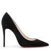 Kate 100 black suede pumps