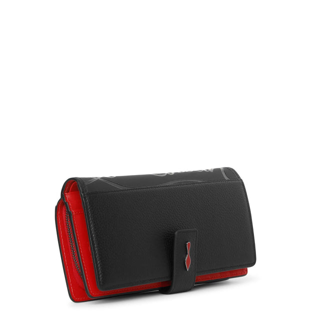 Paloma black leather wallet