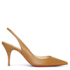 Clare Sling 80 cafe creme pumps