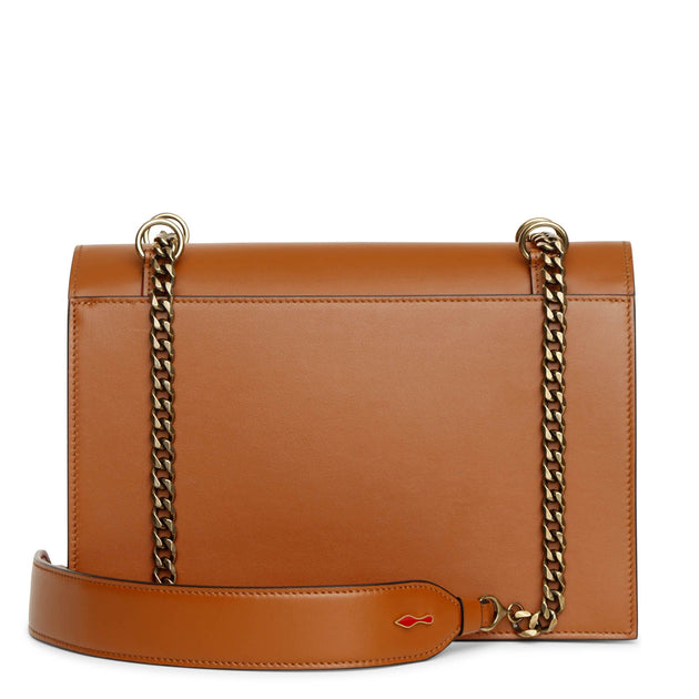 【関税送料込】ルブタン Elisa Rattan & Leather Shoulder Bag CL16546B-Christian-Louboutin-