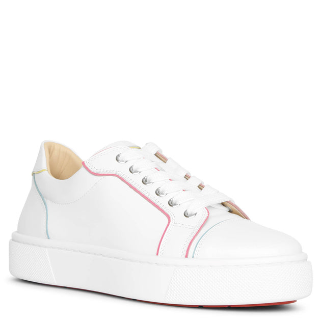 Christian Louboutin Vieirissima Leather Sneaker - White - 39.5