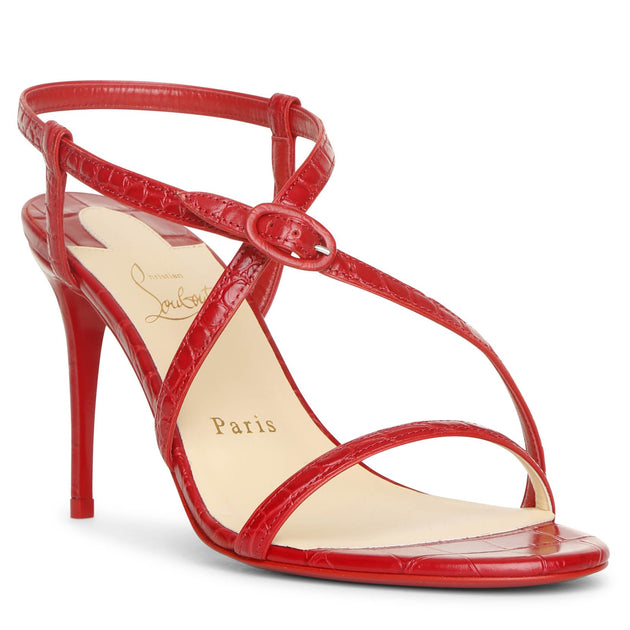 サンダル・ミュール LEATHER BISOUS 85 SANDALS Superaclou - 85 mm Strappy sandals - Lamb nappa leather