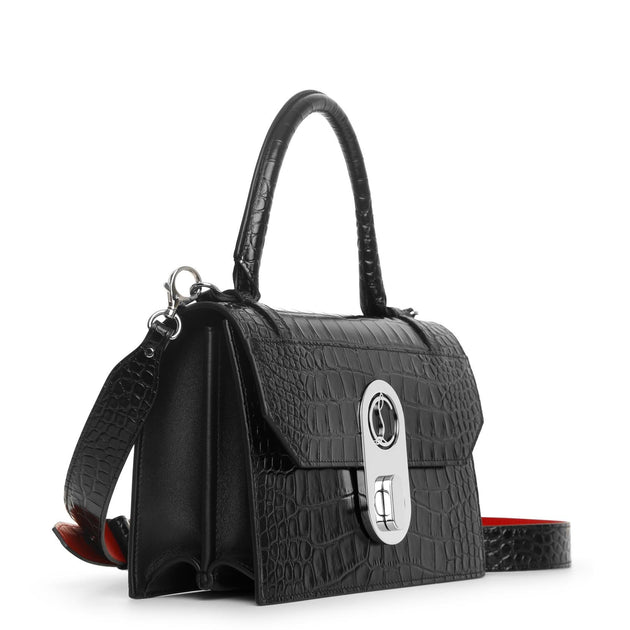 【関税込み】ルブタン ELISA TOP HANDLE SMALL Calf バッグ CL17544B-Christian-Louboutin-