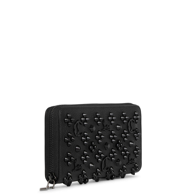 Christian Louboutin Panettone Studded Wallet in Black