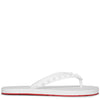 Loubi flip donna white sandals