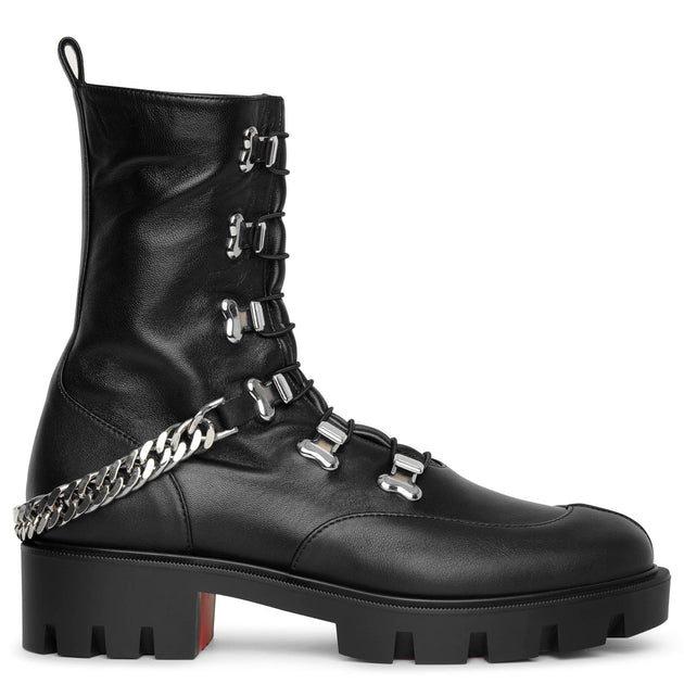 【Christian Louboutin】 Leather ankle boots CL19533S-Christian-Louboutin-