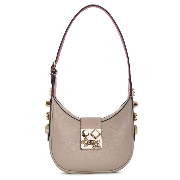 Carasky mini leather shoulder bag - Christian Louboutin - Women |  Luisaviaroma