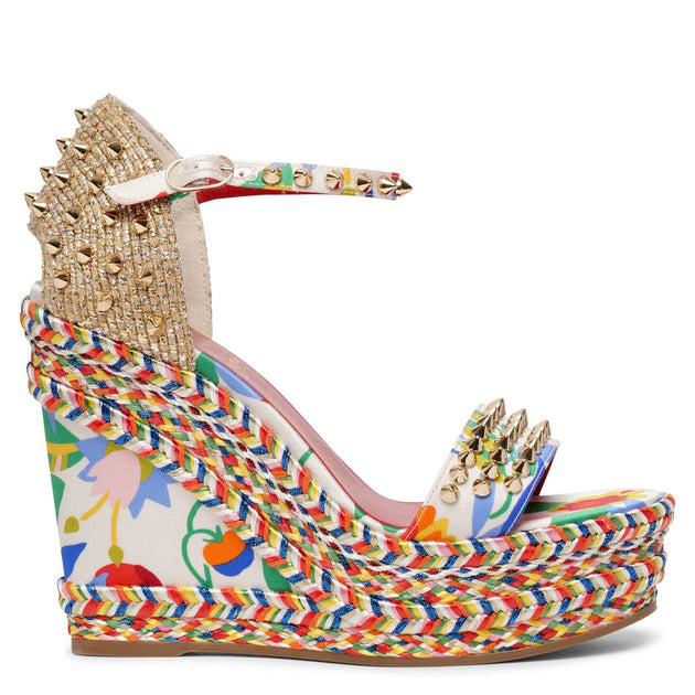 Christian Louboutin | Madmonica multi espadrille wedge sandals