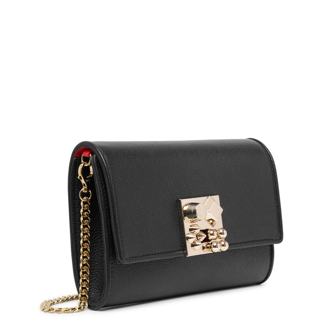 Leather clutch bag Christian Louboutin Black in Leather - 32854522
