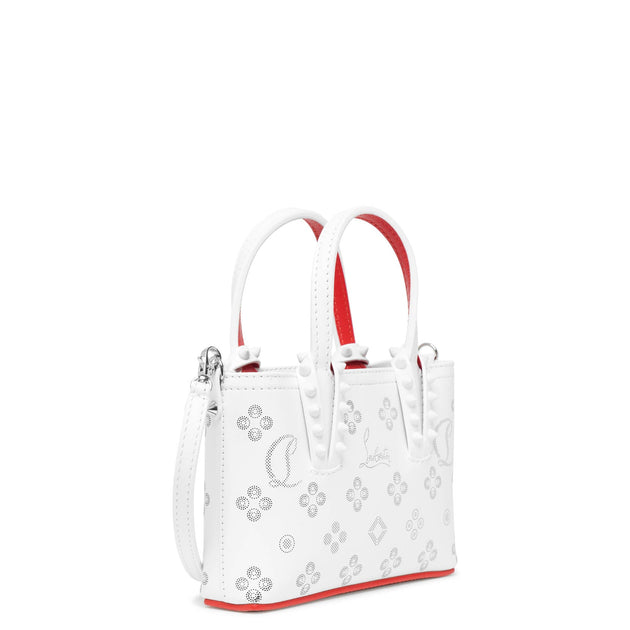 Cabata small - Tote bag - Calf leather print Loubinthesky - Black -  Christian Louboutin United States