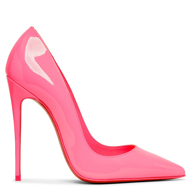 Christian Louboutin So Kate 120 pink patent pumps Savannahs
